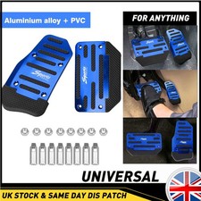 Non Slip Automatic Gas Brake [Blue] Foot Pedal Pad Cover Car Auto Accessories