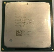 INTEL PENTIUM 4 2.60 GHZ SL6PE PROCESSOR