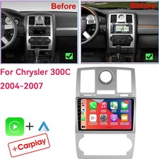 Android 15 CarPlay AUTO Car Stereo Radio GPS Navi For Chrysler 300C 2004-2007