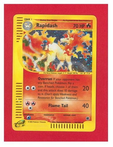 Rapidash, Holo (Expedition Base Set 26/165) | Pokémon TCG