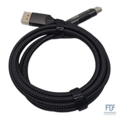 PremiumCord 8K Kabel DisplayPort 1.4 auf HDMI 2.1, Stecker auf Stecker, Auflösun