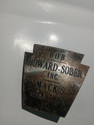 Allentown Pennsylvania Howard Sober Inc. Trucking Transportation Employee Badge