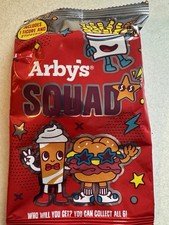 Arby's Kid Meal Toy The Squad 2025 - 1 Figure Stickers Included Toy 3