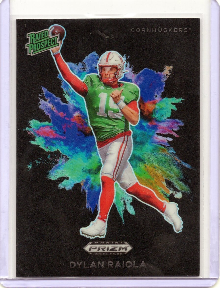 2024 Panini Prizm Draft Picks - Black Color Blast Dylan Raiola (Rated Prospect)