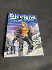 DICELAND DEEP WHITE SEA Paper Dice Game James Ernest Games