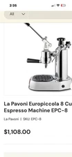 La Pavoni Europiccola EL Lever Espresso Machine