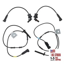 4 Pcs ABS Wheel Speed Sensors Compatible with Chevy Equinox 2010 to 2017,