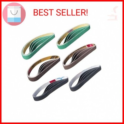 24 Pcs 1/2'' x 12'' Replacement Belt Kit for Work Sharp Original Knife & Tool Shar