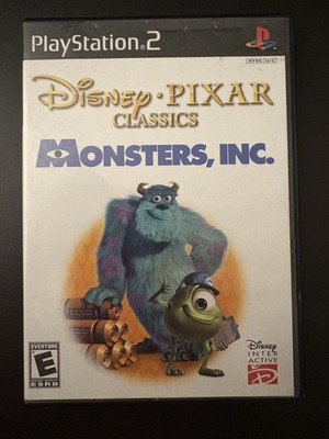 Disney Pixar Classics Monsters Inc. Sony PlayStation 2 PS2 2002 Complete Works