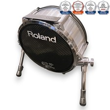 KD-140 Roland Bass Drum Pad 14 Inch 54cm V-Kick Electronic Drum Jp Used silver
