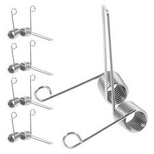 5Pcs Silver Steel Trombone Key Springs Durable Replacement for Brass Instruments