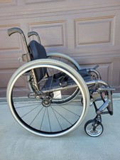 NICE Quickie Nitrum Rigid Frame Wheelchair 16"X17" UPGRADED 16" x 17"