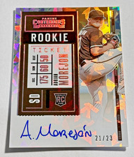 ADRIAN MOREJON 2020 Panini Contenders Cracked Ice Ticket #108 Rookie Auto RC/23