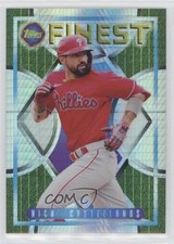 2022 Topps Finest Flashbacks Prism Refractor 7/35 Nick Castellanos #102 02ml
