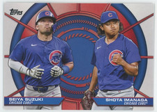 2025 Topps Series 2 Dynamic Duos Seiya Suzuki & Shota Imanaga #DD-7