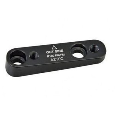 Aztec Adapter for flatmount calliper to flatmount frame, 160mm rear