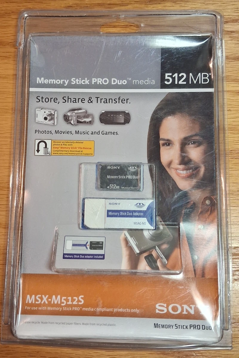 Sony 512MB PRO Duo Camera Memory Stick for sale | eBay