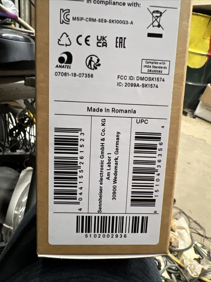 Bodypack Transmitter (SK 100 G4-A) BRAND NEW - Image 4 of 4