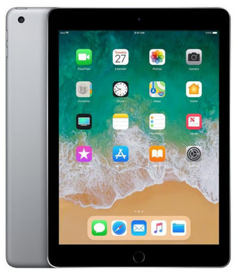 Apple iPad 6. Generation   Wi-Fi + Cellular, 32 GB, Space Grau