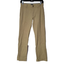 Childrens Place Twill Pants Straight Leg Khaki Kids 12 NEW
