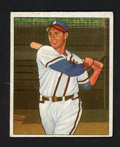 Sibby Sisti #164 1950 Bowman card
