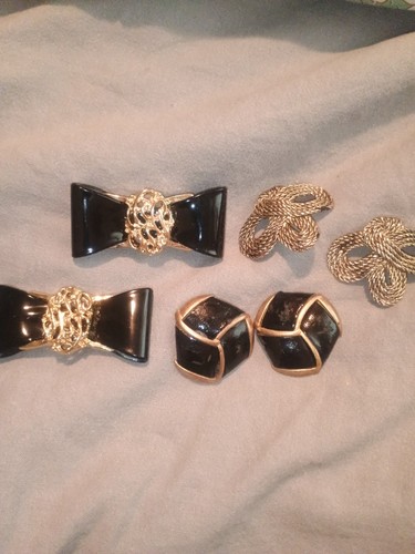 Vintage Shoe Clips Lot