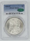 1884 O MORGAN DOLLAR PCGS MS64 CAC ...NICE AND WHITE