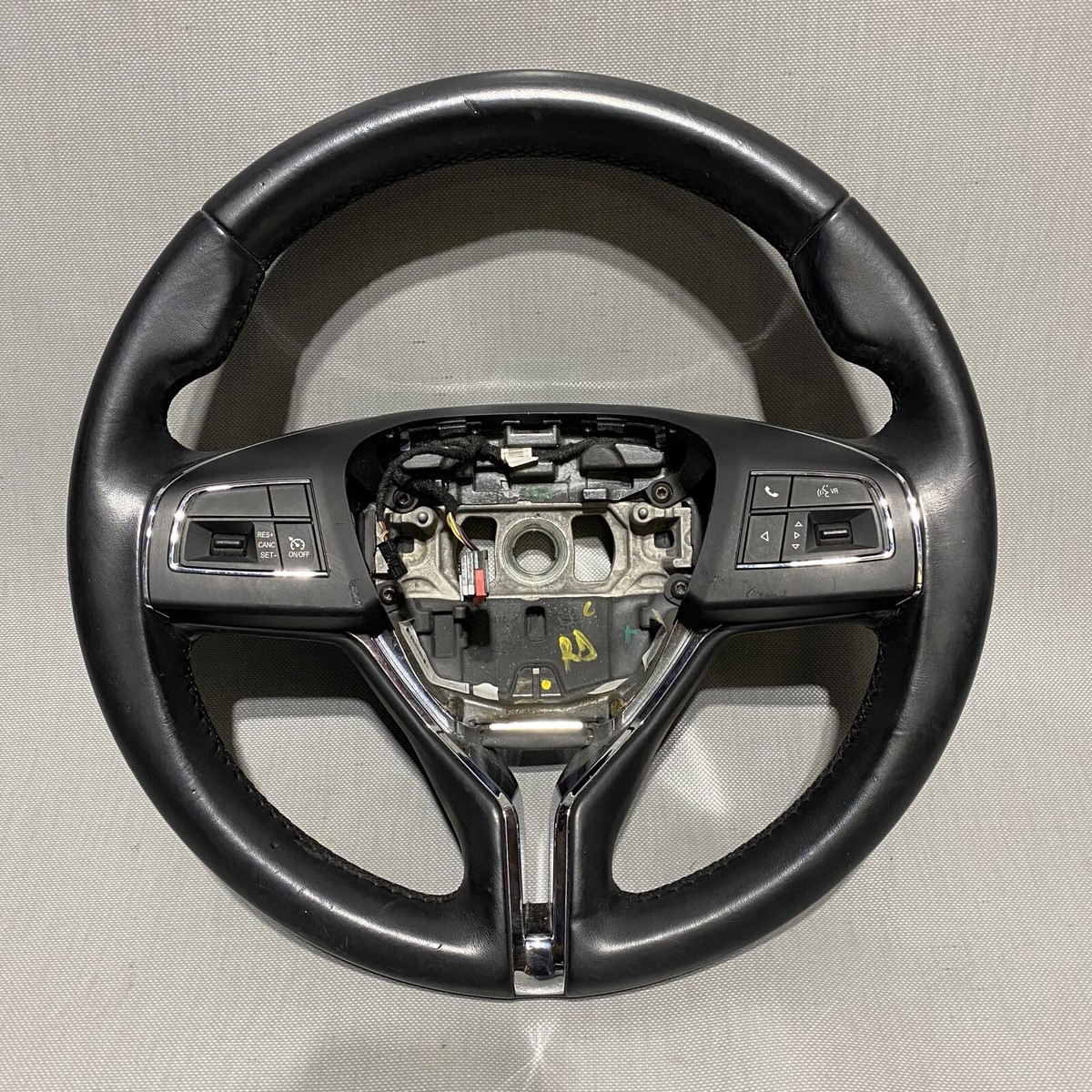MASERATI GHIBLI STEERING WHEEL LEATHER BLACK 1033614 2014