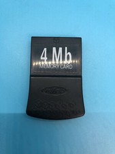 4MB Memory Card 59 Blocks Intec Black for Nintendo GameCube Console System