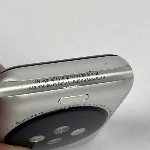 Apple Watch Series 3 42mm Aluminium Argenté GPS *Pour Pièces* - Photo 7 sur 7