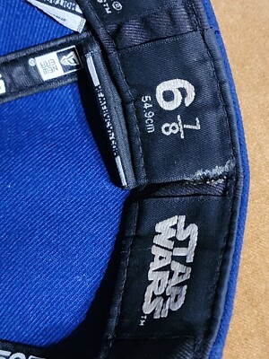New Era 59Fifty LA Dodgers Fitted Hat Cap Size 6 7/8 STAR WARS