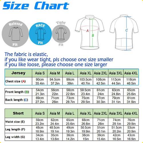 Short Cycling Jersey Italia Bicycle Shirt Bike Bib Ride Clothes Italy Top Wear - 第 3/4 張圖片