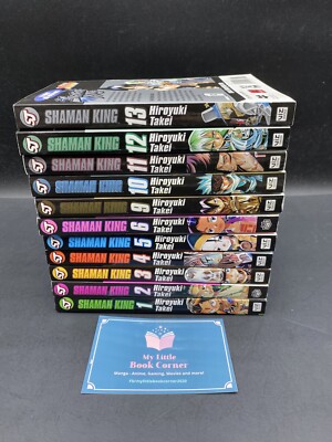 Shaman king Manga lot in English Viz Media *READ*