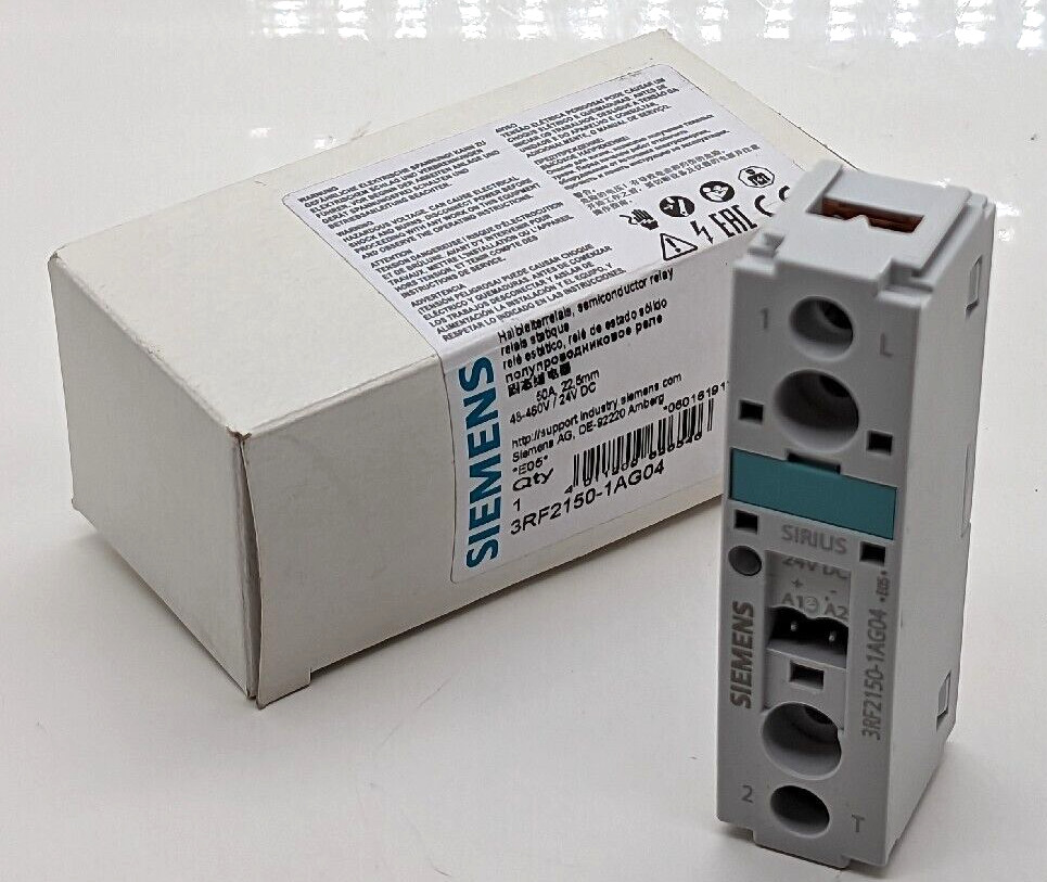 Siemens solid state relay, 1 3RF2150-1AG04 contactors