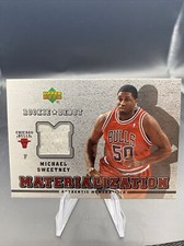 Michael Sweetney 2006-07 Upper Deck Rookie Debut Game Worn Jersey Patch