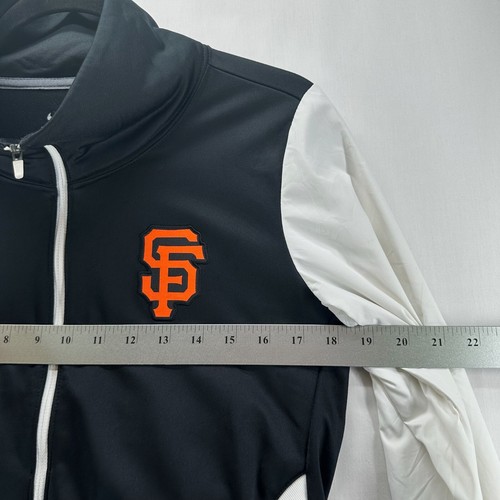 Nike Track Jacket Womens Sz S San Francisco Giants MLB Performance Black - Picture 11 of 13