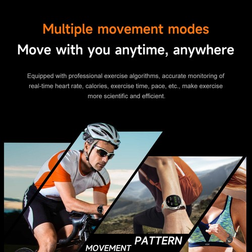 2025 Military Smart Watch For Men/Women (Answer/Make Call) Sport Fitness Tracker - Picture 22 of 24