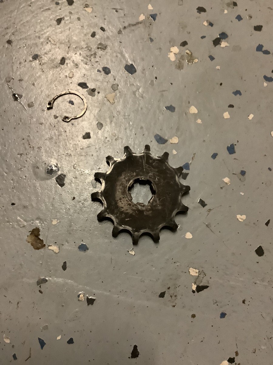 Aページ Front drive sprocket Z125 Pro 18 z 125 Kawasaki 17-22 | eBay