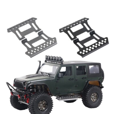 1/10 RC Car Crawler Aluminum Rock Slider Side Step Pedal For Axial SCX10 I / II