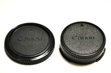 Canon original plastic body & rear lens cap f/AE-1, FTb, A-1, F-1, TX, AE-1P #3