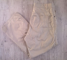 Driza-Bone Panton Chino Beige Tan Cotton Pants Jeans Drizabone Mens Size 36W 28L