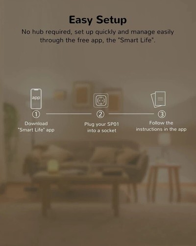 Wireless WiFi Smart Plug Power Socket For Amazon Alexa Google Home UK - Picture 7 of 7