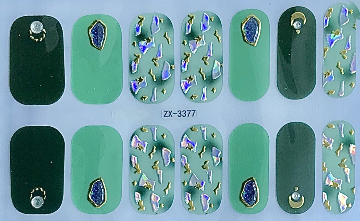 Color Gel Nail Polish Strips . ZX-3377. Read Description Below | eBay