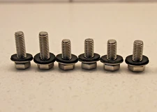 Maytag Wringer Washer TUB BOLT REPLACEMENT KIT BWS20, Stainless Steel