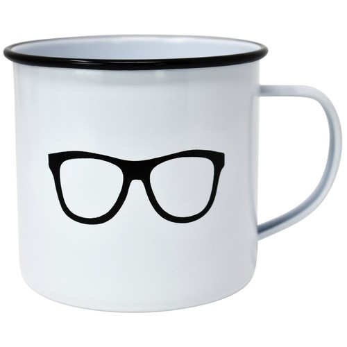 Enamel Mug - Camping Mug in 8 Vintage Enamelware Designs for Coffee or ??? - Picture 11 of 16