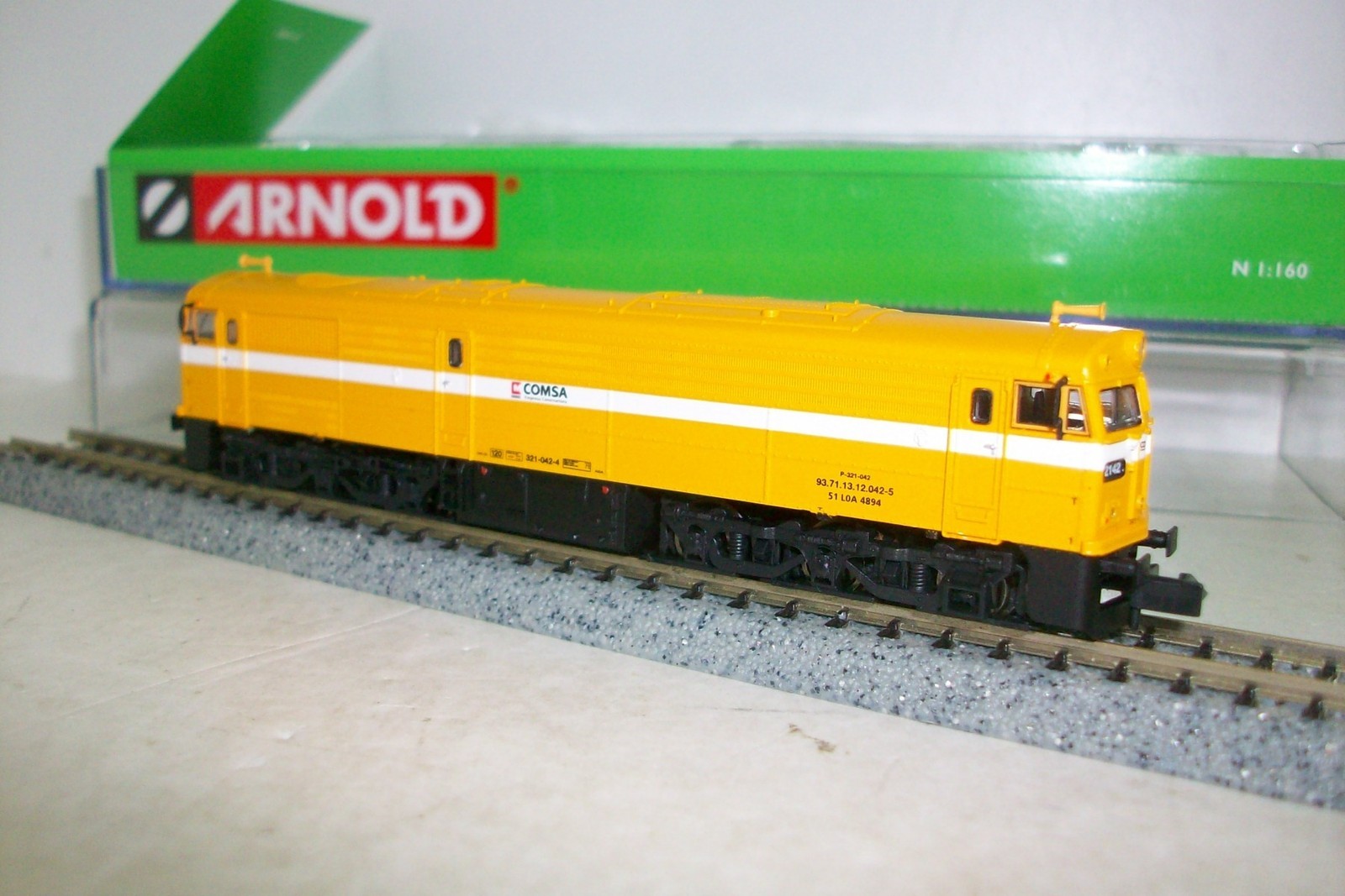 N ARNOLD 2260 OFERTA Locomotora 321 COMSA mantenimiento (RENFE), Ep.V N ARNOLD 2260 OFERTA Locomotora 321 COMSA mantenimiento (RENFE), Ep.V