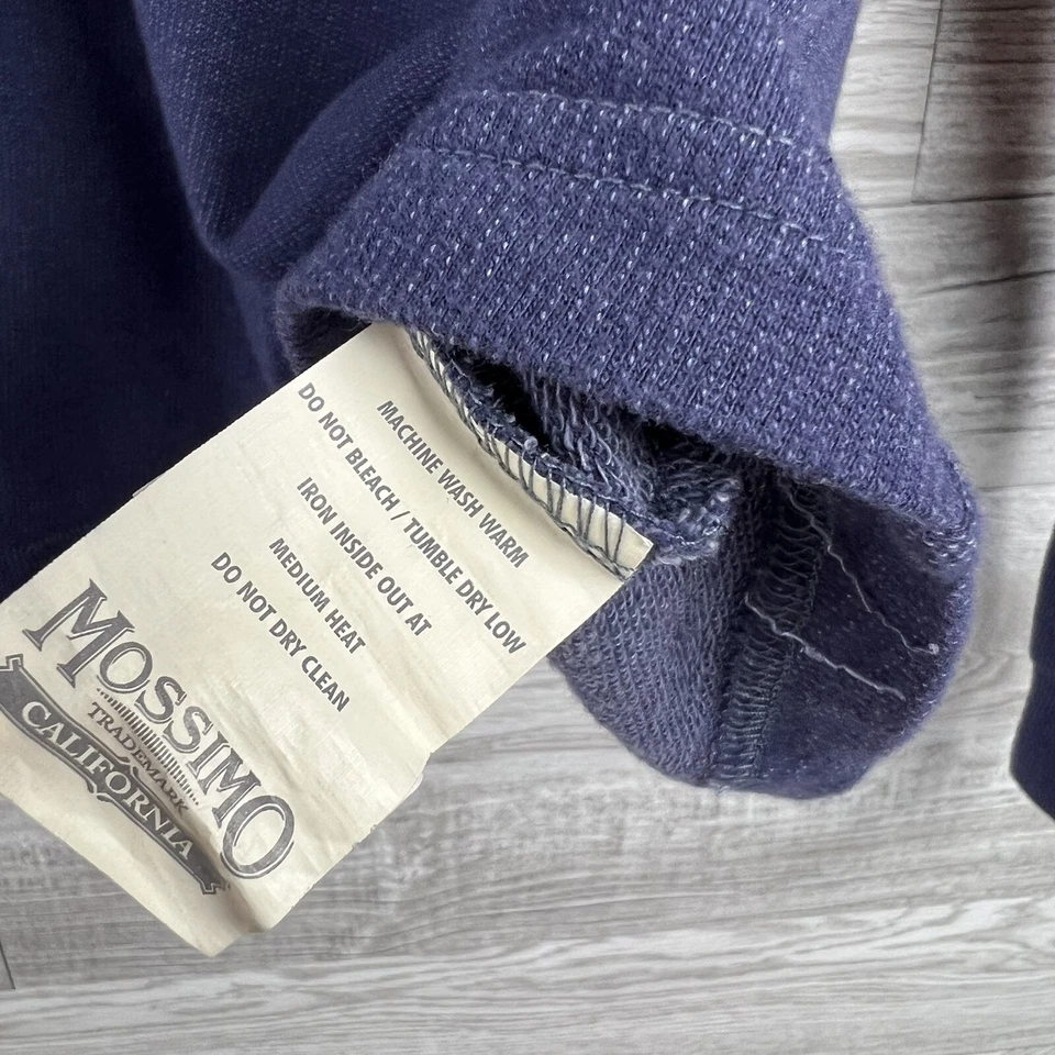 Rare 1986's Real Vintage Mossimo Men's Small Pullover Sweater Embroidered Logo - Image 4 of 4