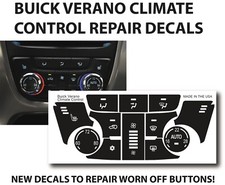 13 14 15 Buick Verano Encore Hvac Climate Control 20914370 Button Decal Repair 13 14 15 Buick Verano Encore Hvac Climate Control 20914370 Button Decal Repair