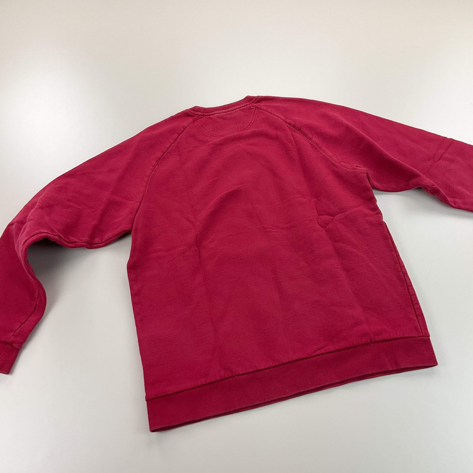 Adidas Basic 2000s Pullover Red Sweatshirt - Medi… - image 7