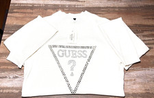 GUESS Woman  s White Sweater Size Large New With Tags Size Large